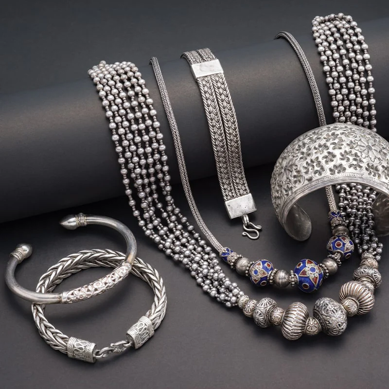 Silver jewellery and articles
